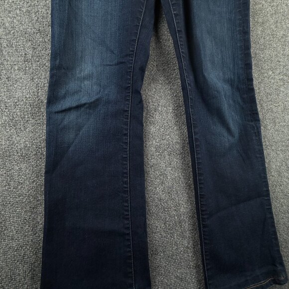 BKE Buckle Jake Straight Denim Jeans Size 31XL Stretch Urban Dark Wash ACT 32x32 - Picture 4 of 16